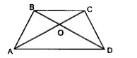 Amit went on a trip to Uttarakhand, India. While driving, he observes a bridge in the shape of a trapezium. Let AC and BD be the diagonals of the bridge, which intersect each other at a point O.      If OA =  2 cm, OC = 3 cm and OD = 4 cm, then OB =