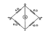 What resistance should be added in the arm RS of  Wheatstone bridge to balance the bridge ?