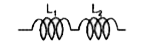 In the above picture, calculate the value of inductance in series?