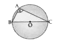 In the figure ,BC is the diameter.What is the measure of x?