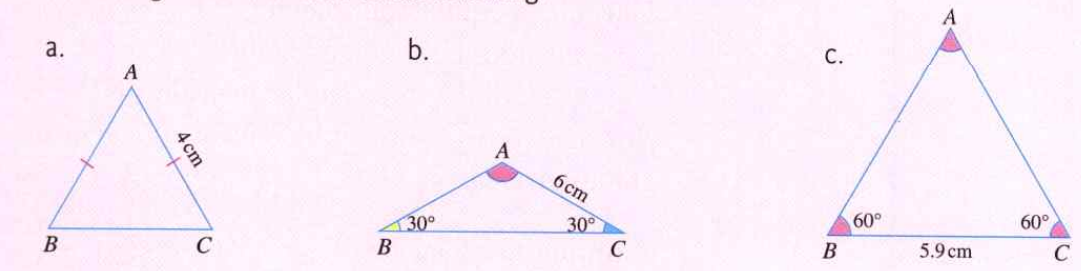 Find the length of AB in each of the following