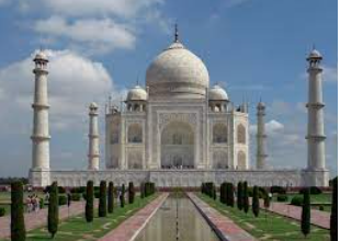 The monument shown in the given figure is said to be suffering from Marble cancer. What is 'Marble Cancer'