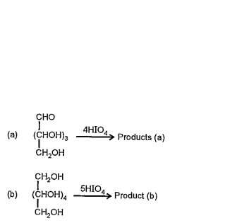 What is the ratio of moles of formic acid obtained in reaction (a) and reaction (b)?