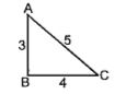 ABC is a triangular plate of uniform thickness the sides are in the ratio shown in the figure IAB,IBC,ICA are three moments of inertia of the plate about AB,BC and CA respectively which one of the following relation is correct