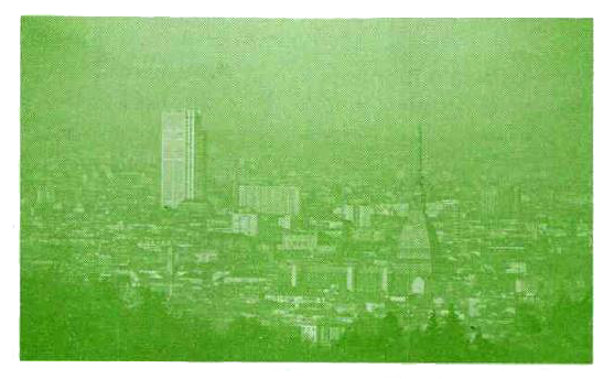 Look at the picture given below that shows a summer morning in a city.      What kind of pollution is this a result of?