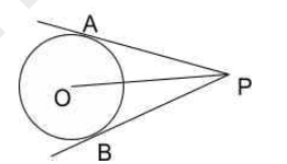 In the given figure, if angle APO = 35^@, then which of the following options is correct?  
दी गयी आकृति में, यदि  angle APO = 35^@ है, तो निम्नलिखित में से कौन सा विकल्प सही होगा ?