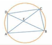 In the given figure, angle DBC
= 65^@, angle BAC = 35^@ and AB =
BC then the measure of angle ECD is
equal to:  
दिए गए चित्र में,angle DBC= 65^@, angle BAC = 35^@ और AB=BC तो angle ECD  का माप ज्ञात करे