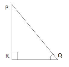 In the given figure, if PQ = 13 cm and PR = 12 cm, then the value of sin theta+ tan theta= ?   दिए गए आकृति में , यदि PQ = 13 सेमी और PR = 12 सेमी है, तो sin theta+ tan theta=?