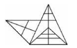 How many triangles are present in the following figure?