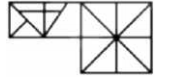How many triangles are present in the following figure?   दिए गए आंकड़े में कितने त्रिभुज मौजूद हैं?