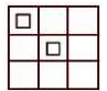 How many squares are present in
the following figure?   नीचे दी गयी आकृति में कितने वर्ग हैं ?