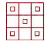 How many squares are present in
the following figure?    नीचे दी गयी आकृति में कितने वर्गों हैं ?