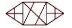How many triangles are present in the following figure?     दी गयी आकृति में कितने त्रिभुज मौजूद हैं ?
