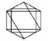 How many triangles are there in the following figure?    दी गयी आकृति में कितने त्रिभुज हैं ?