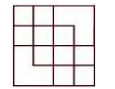 How many squares are there in the following figure?    दिए गए चित्र में कितने वर्ग हैं ?