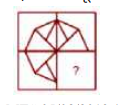 Study the given pattern carefully and select the figure that can replace the question mark (?) in it.   दिए गए पैटर्न का ध्यानपूर्वक अध्ययन करें और उस आंकड़े का चयन करें जो प्रश्न आकृति में दिए गए पैटर्न को पूरा करेगा।