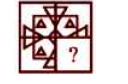 Study the given pattern carefully and select the figure that can replace the question mark (?) in it.   दिए गए पैटर्न का ध्यानपूर्वक अध्ययन करें और उस आंकड़े का चयन करें जो प्रश्न आकृति में दिए गए पैटर्न को पूरा करेगा।