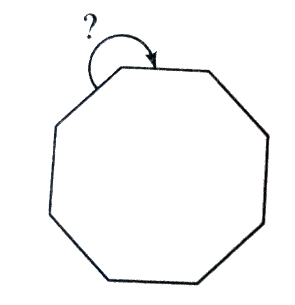 The measure of the sum of the interior angles of a regular n-sided polygon is (n-2)180^@. A regular octagon is shown below. What is the measure of the designated angle ?