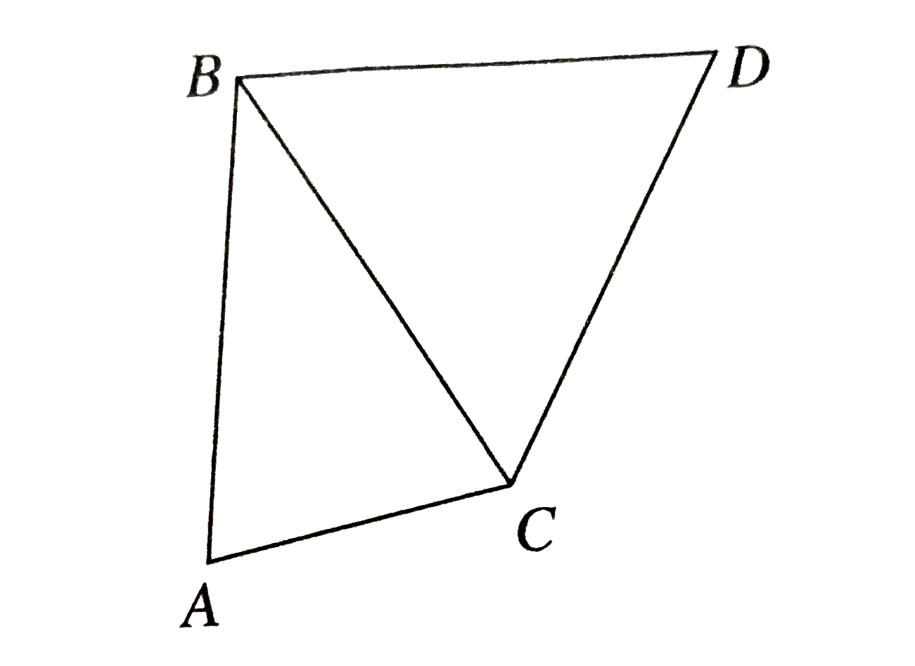 In the  diagram  below  ,Delta  ABC   is isosceles  and Delta  BCD   is equilateral  . bar(AB)  = bar(BC) and the measure  of angle  ABC  is  half  the  measure of  angle  BAC .  what  is the  measure  of angle  ABD  ?