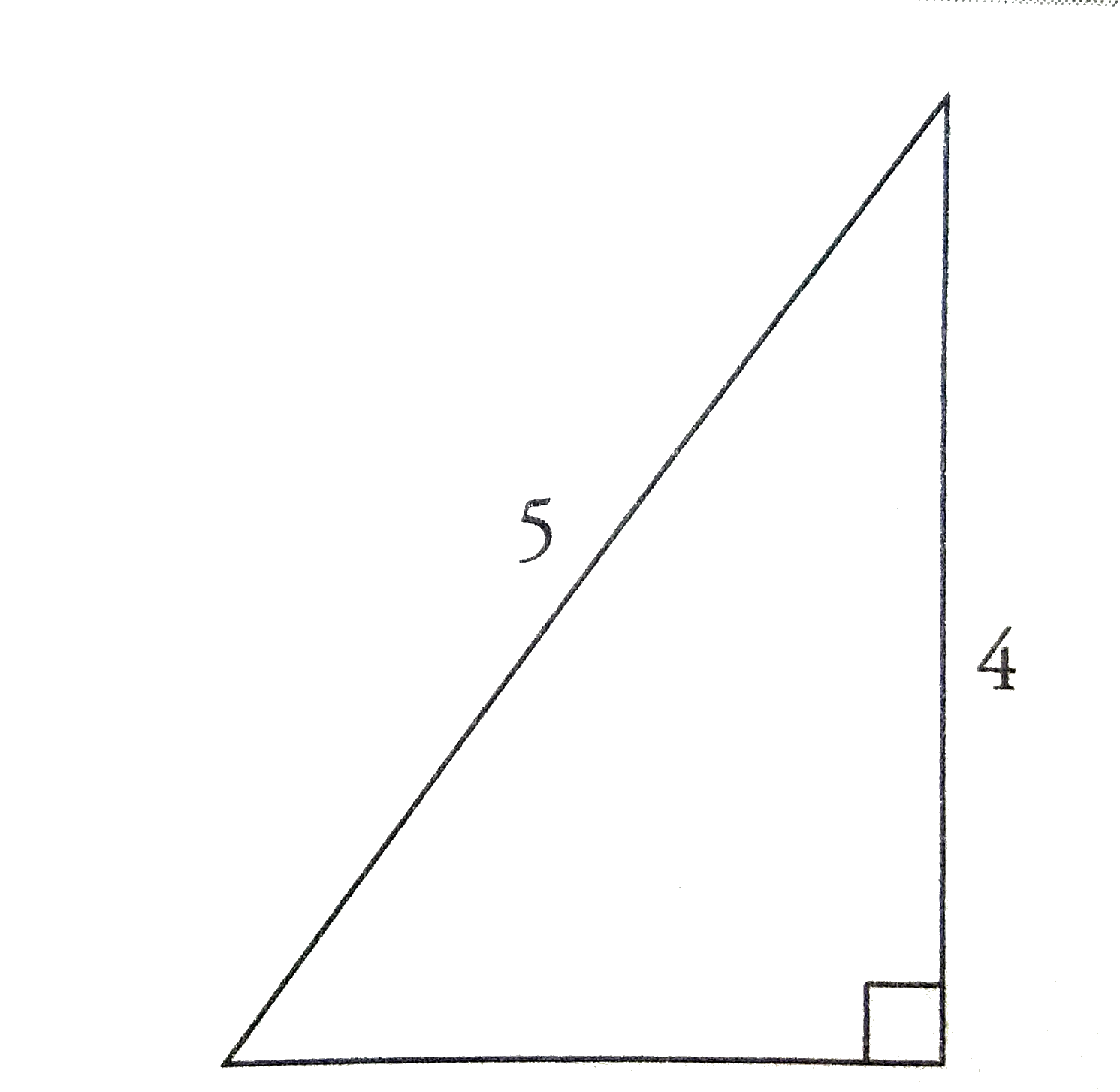 If the area of the triangle above is 6, what is its perimeter?