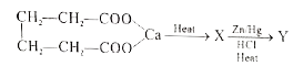 Identify the product 'Y' in the following reaction sequence .