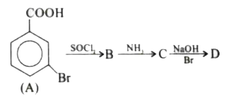 In a set of reactions , meta mono benzoic acid gave a product 'D' . Identify D .