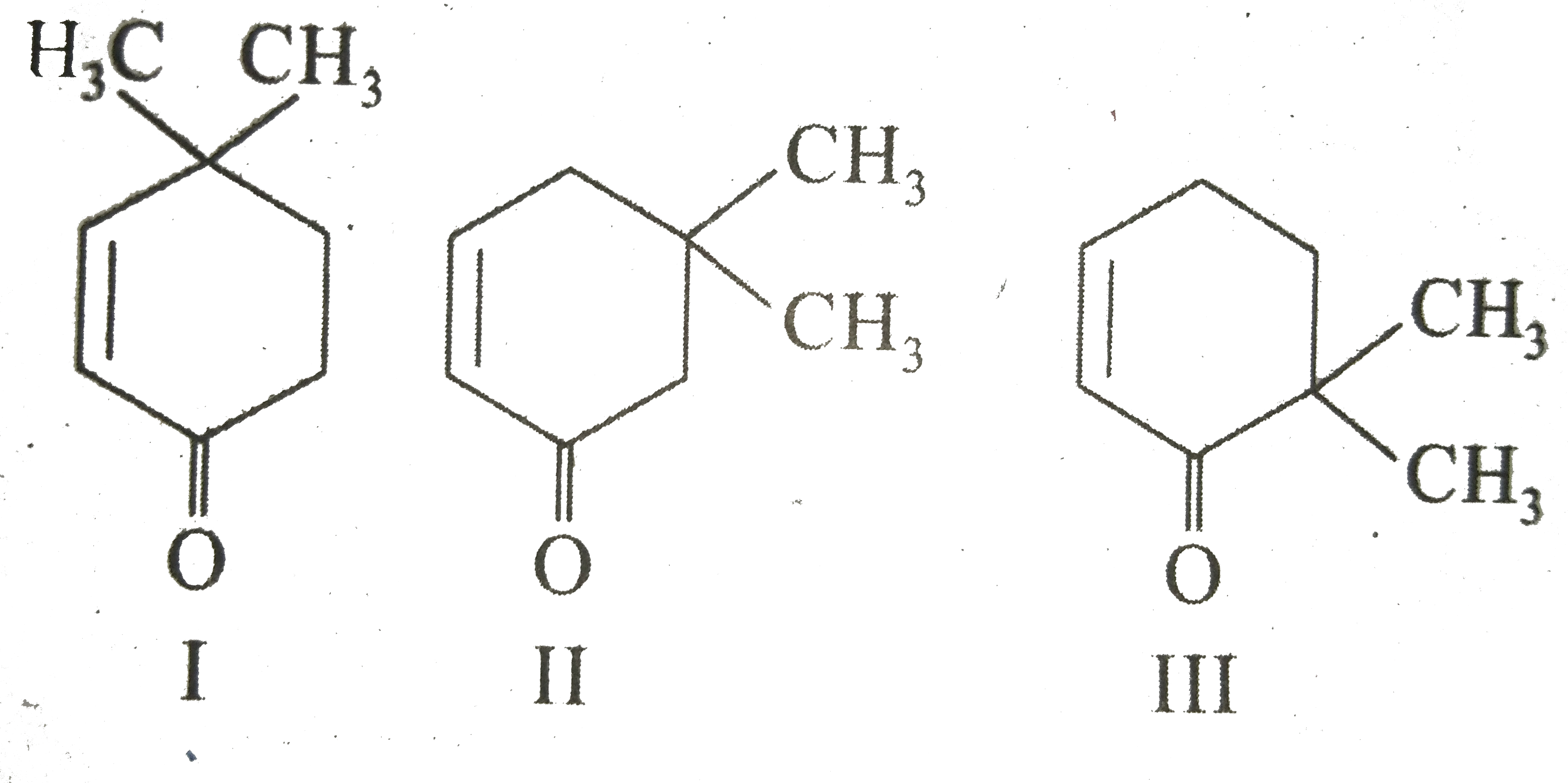 Given    Which of the following compounds can exhibit tautomerism?