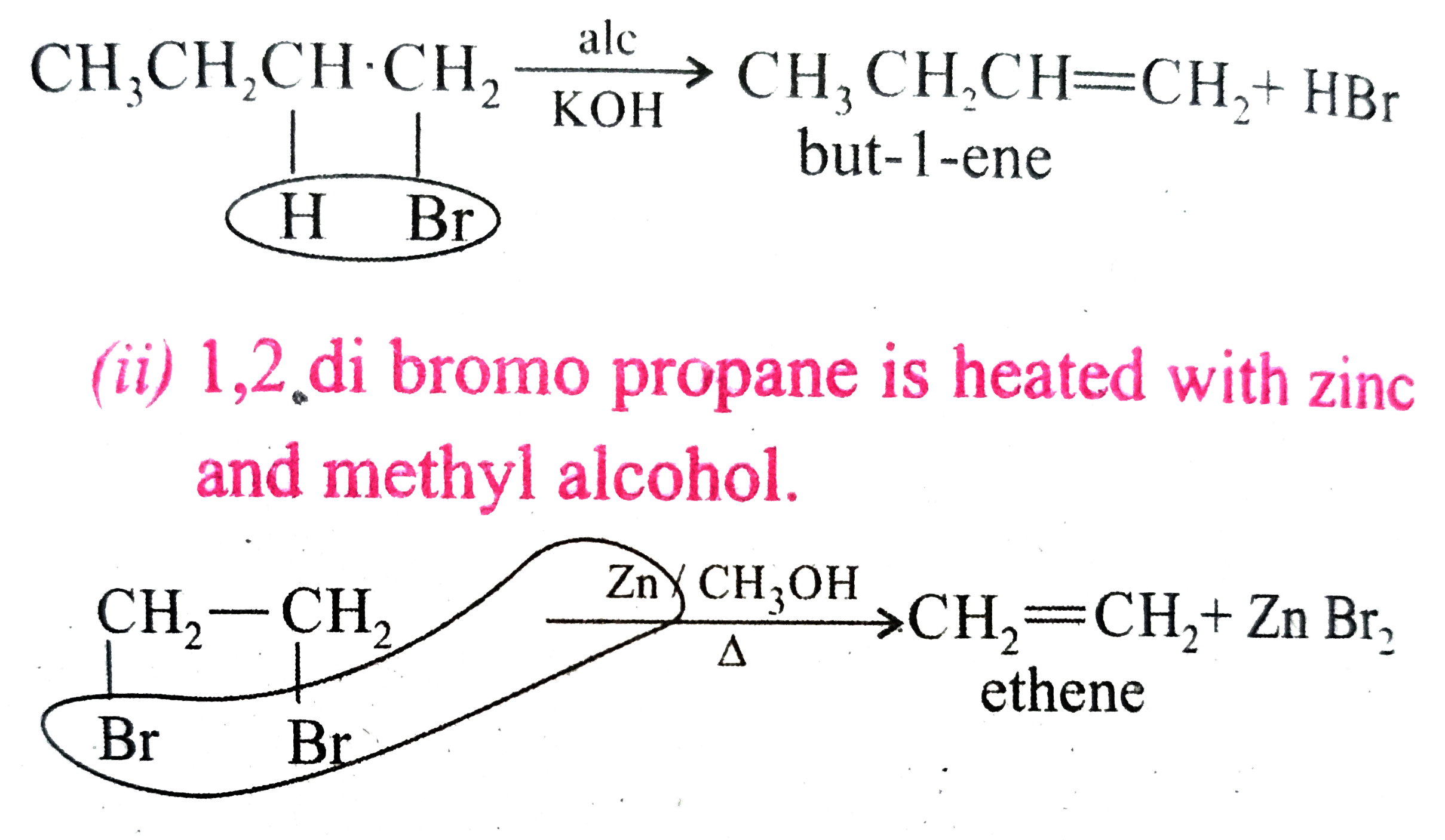 Give equations for the.following reactions Q 1bromo butane is treated