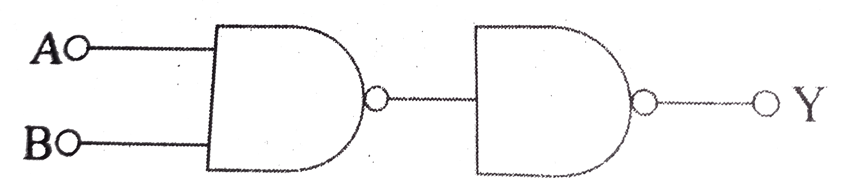 Following diagram performs the logic function of