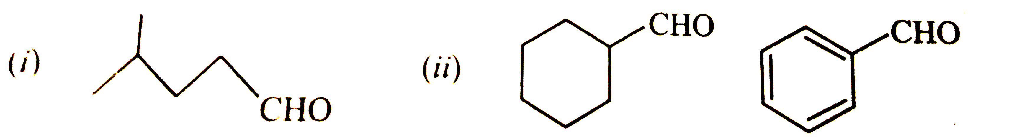 Give the IUPAC names of the following compounds :