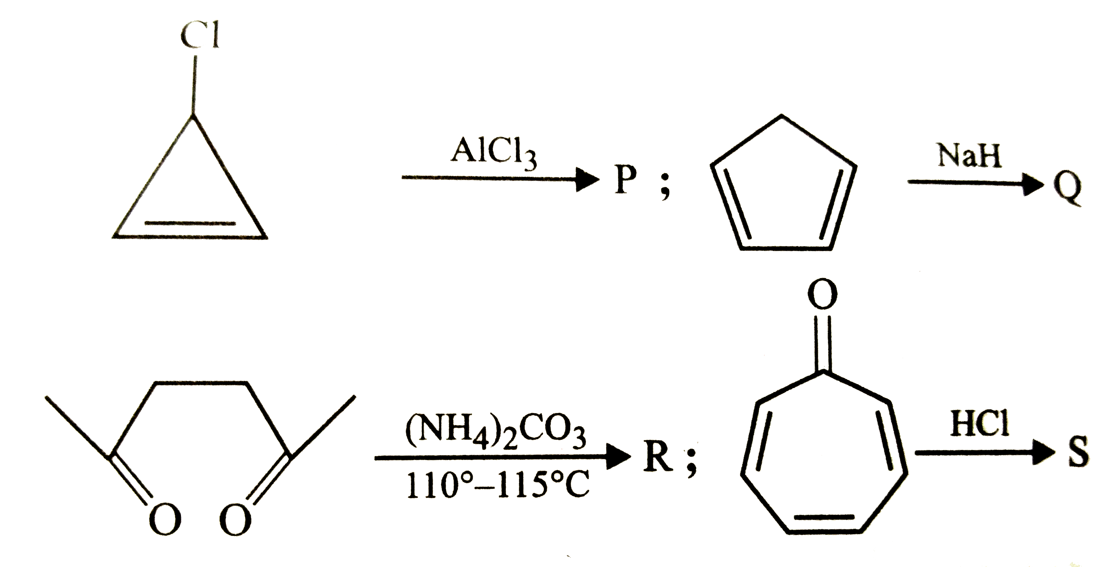 Among P Q R And S The Aromatic Compound Is are 