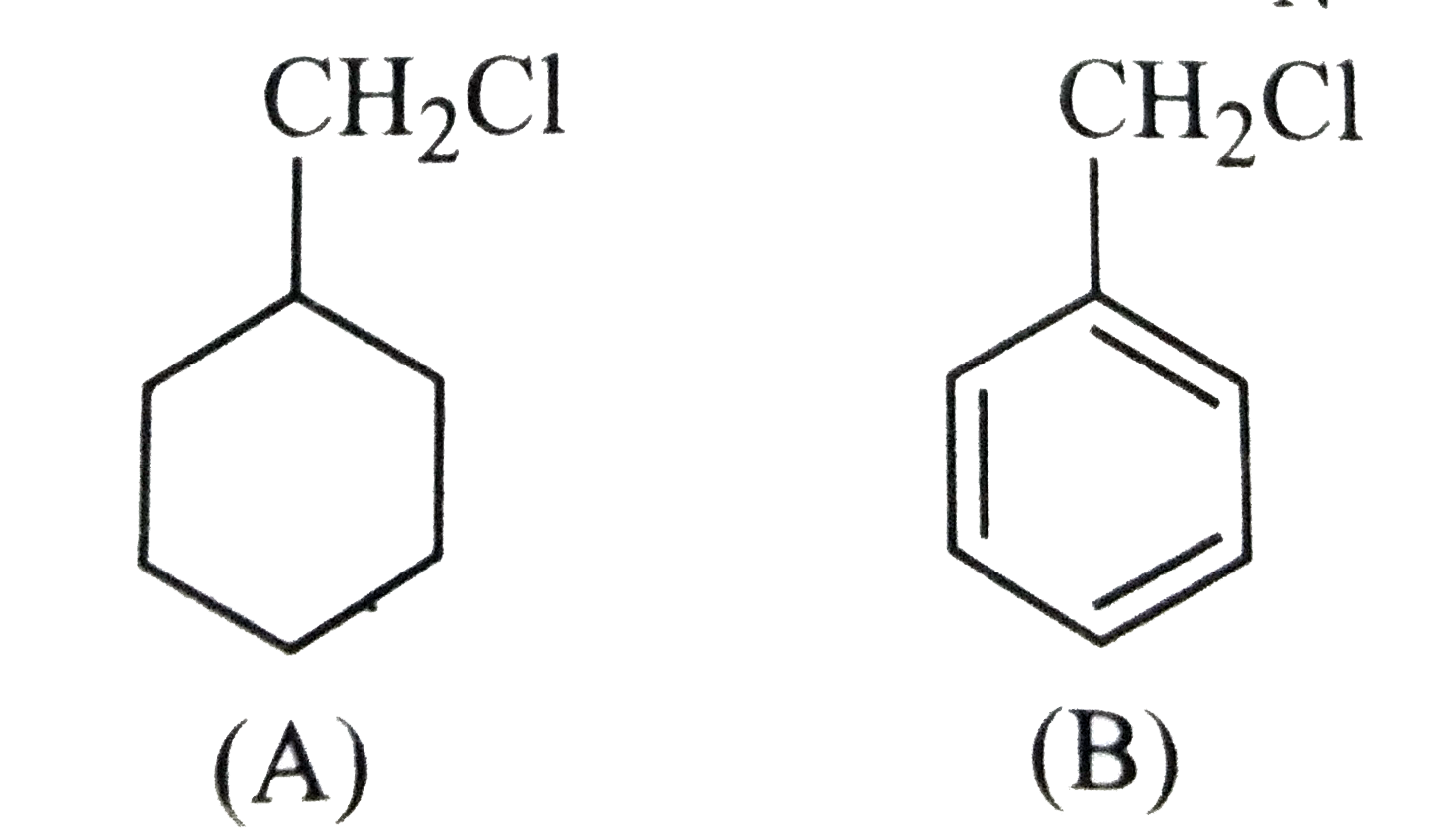 Which of the following compounds would undergo S(N)1 reaction faster and why?