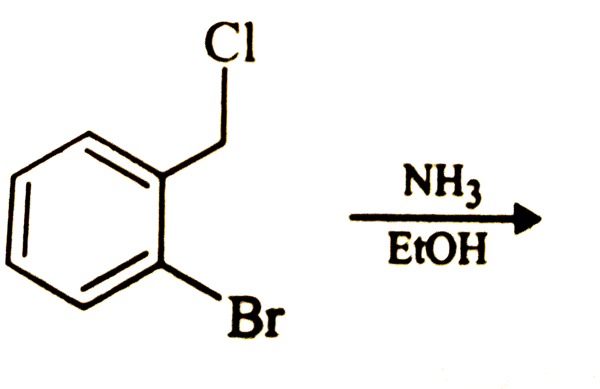 The product of the above reaction is