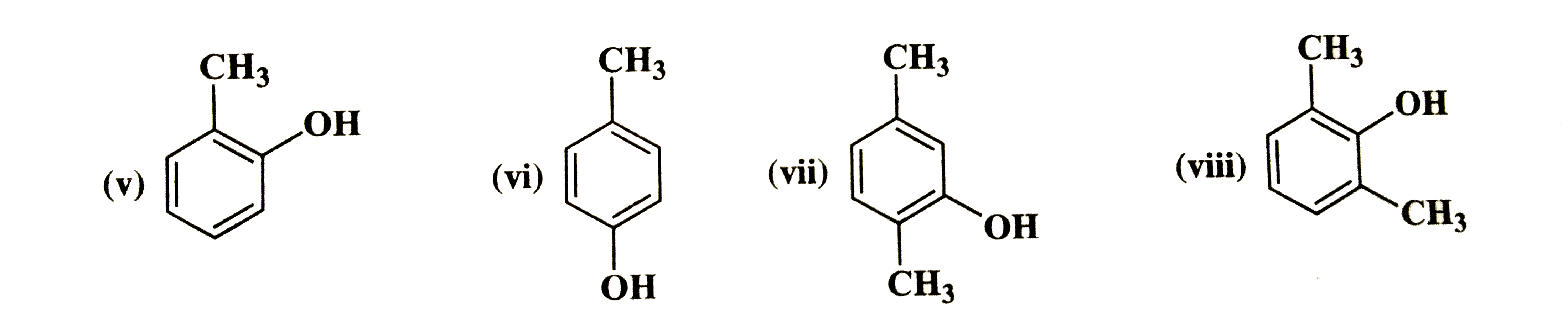 Write the IUPAC names of the following compounds:   (i) CH(3)-underset(CH(3))underset(|)(C)H-underset(OH)underset(|)(C)H-underset(CH(3))underset(|)overset(CH(3))overset(|)(C)-CH(3)   (ii) CH(3)-underset(OH)underset(|)(C)H-CH(2)-underset(OH)underset(|)(C)H-underset(CH(2)H(5))underset(|)(C)H-CH(2)CH(3)   (iii) CH(3)-underset(OH)underset(|)(C)H-underset(OH)underset(|)(C)H-CH(3)   (iv) HOCH(2)-CHOH-CH(2)OH      (ix) CH(3)-O-CH(2)-underset(CH(3))underset(|)(C)H-CH(3)   (x) C(6)H(5)-O-C(2)H(5)   (xi) C(6)H(5)-O-C(7)H(15)(n-)   (xii) CH(3)CH(2)-O-underset(CH(3))underset(|)(C)H-CH(2)CH(3)