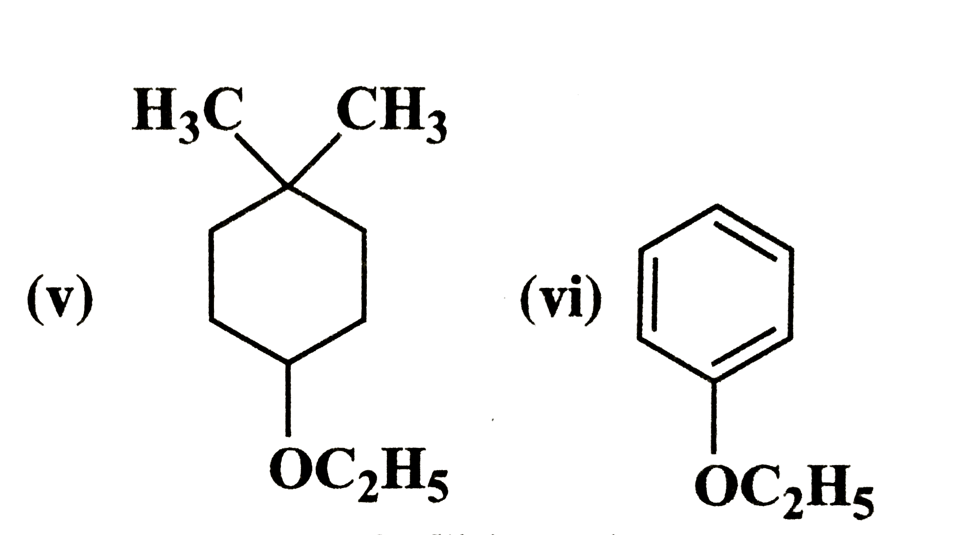 Give the IUPAC names of the following ethers:   (i) C(2)H(5)OCH(2)-underset(CH(3))underset(|)(C)H-CH(3) (ii) CH(3)-O-CH(2)CH(2)Cl   (iii) O(2)N-C(6)H(4)-OCH(3)(p)   (iv) CH(3)-CH(2)-CH(2)-OCH(3)   (v)