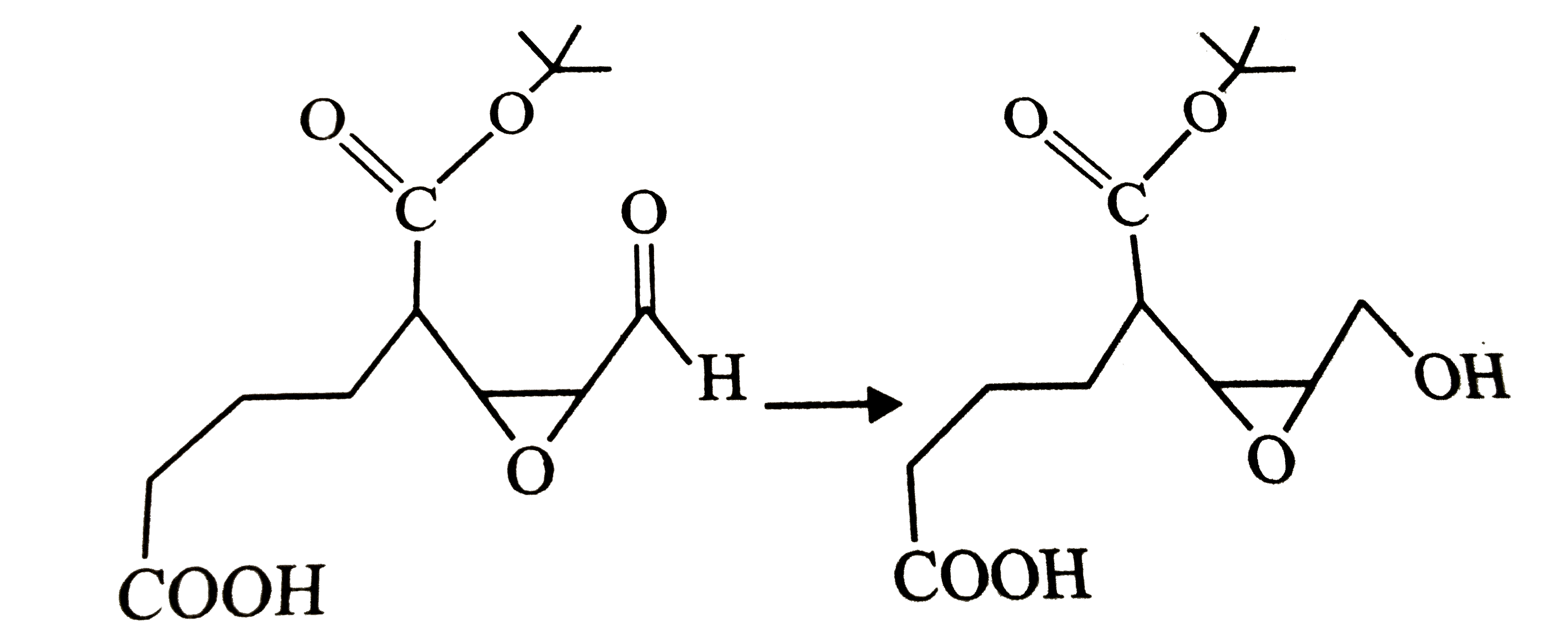 Reagent(s) which can be used to bring the following transformation is (are):