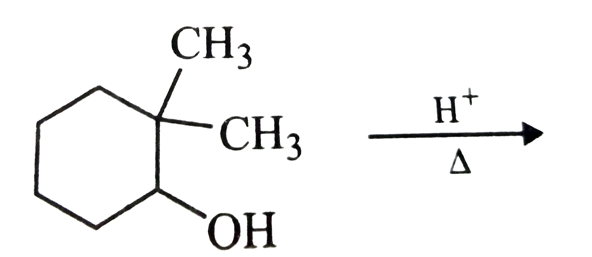 Find the product of the given reaction?