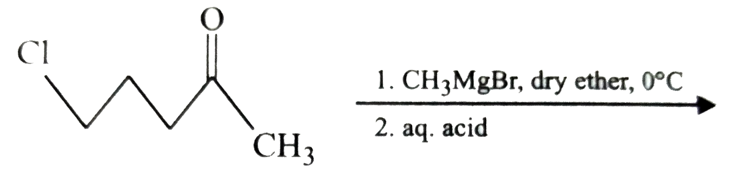 The major product in the following reaction is