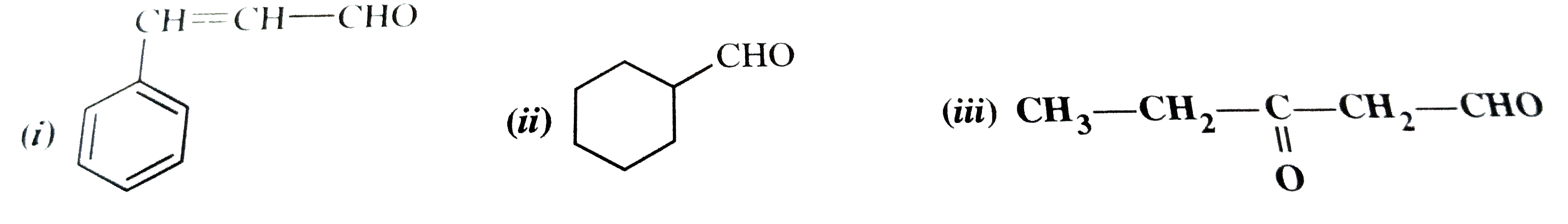 Give the IUPAC names of the following compounds       (iv). CH(3)-CH=CH-CHO
