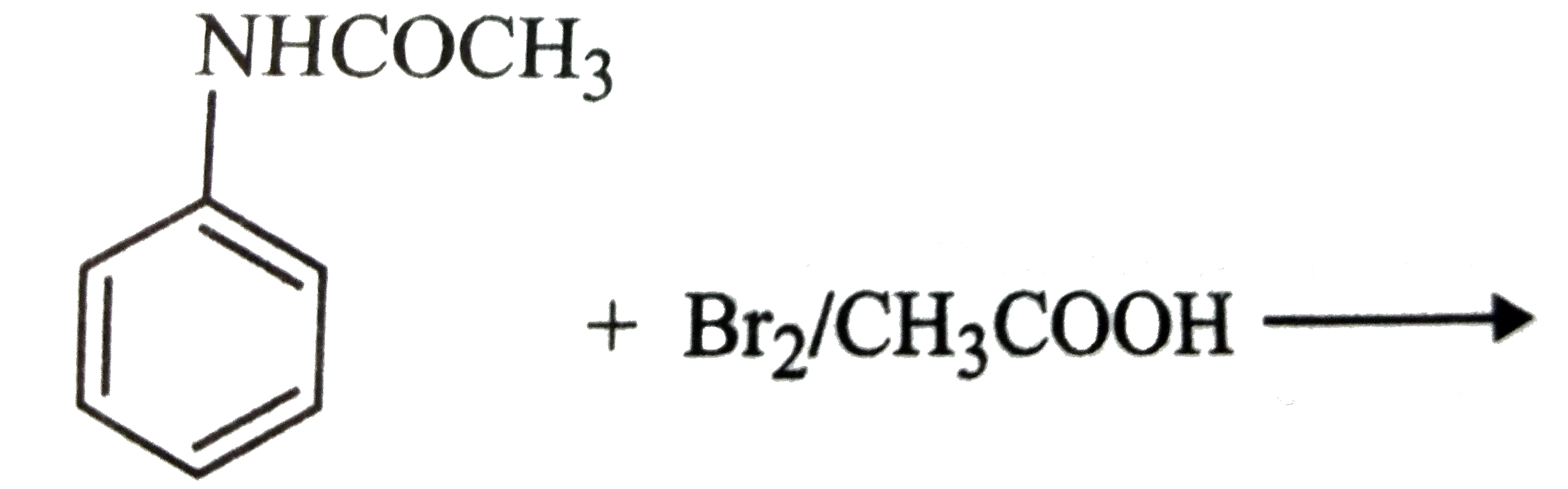 The product of the following reaction is.