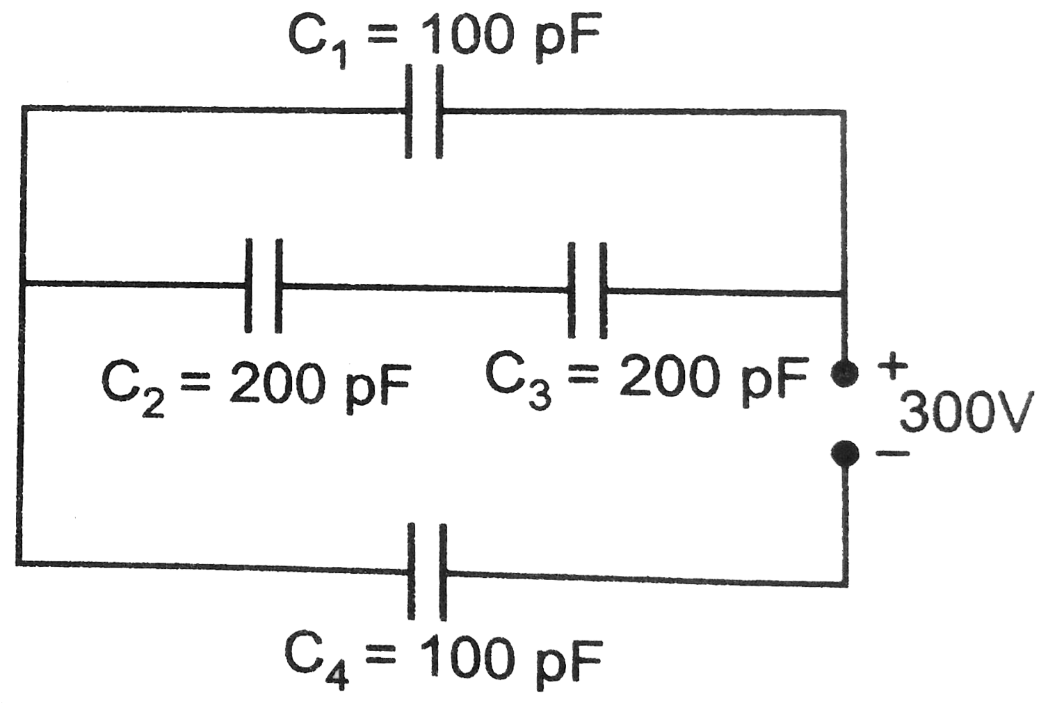 Question 2 25 Obtain The Equivalent Capacitance Of The Network I