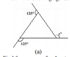 Find x in the following figures.