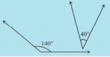 Check which of the following pairs of angles form a linear pair.