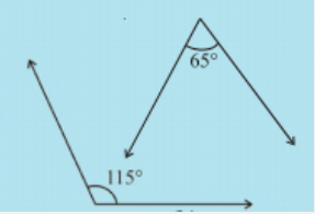 Check which of the following pairs of angles form a linear pair.