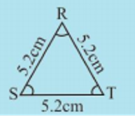 Look at fig and classify each of the triangles according to its   Sides   Angles