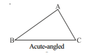 Draw rough sketches of altitudes from A to bar (BC) for the following triangles