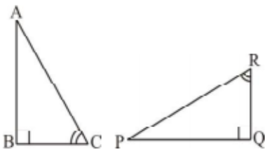 If triangleABC and trianglePQR are to be congruent, name one additional pair of corresponding parts. What criterion did you use?