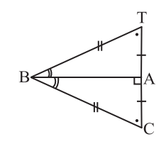 ਸਰਬੰਗਸਮ ਦੇ ਕਥਨ ਨੂੰ ਪੂਰਾ ਕਰੋ:- triangle BCA cong ?
