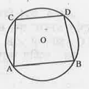 पार्श्व चित्र में ABCD एक चक्रीय चतुर्भुज इस प्रकार है कि AB||CD   /B+/D=180°, क्योंकि ये कोण चक्रीय चतुर्भुज के सम्मुख कोण हैं।