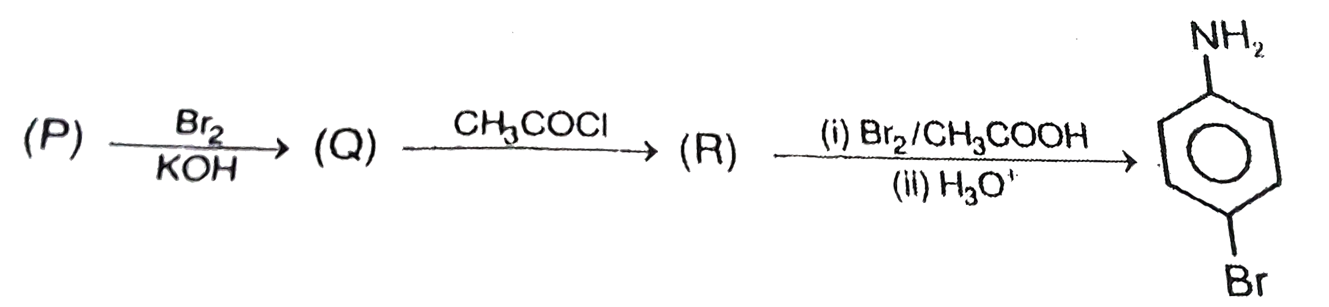 Complete the following reaction